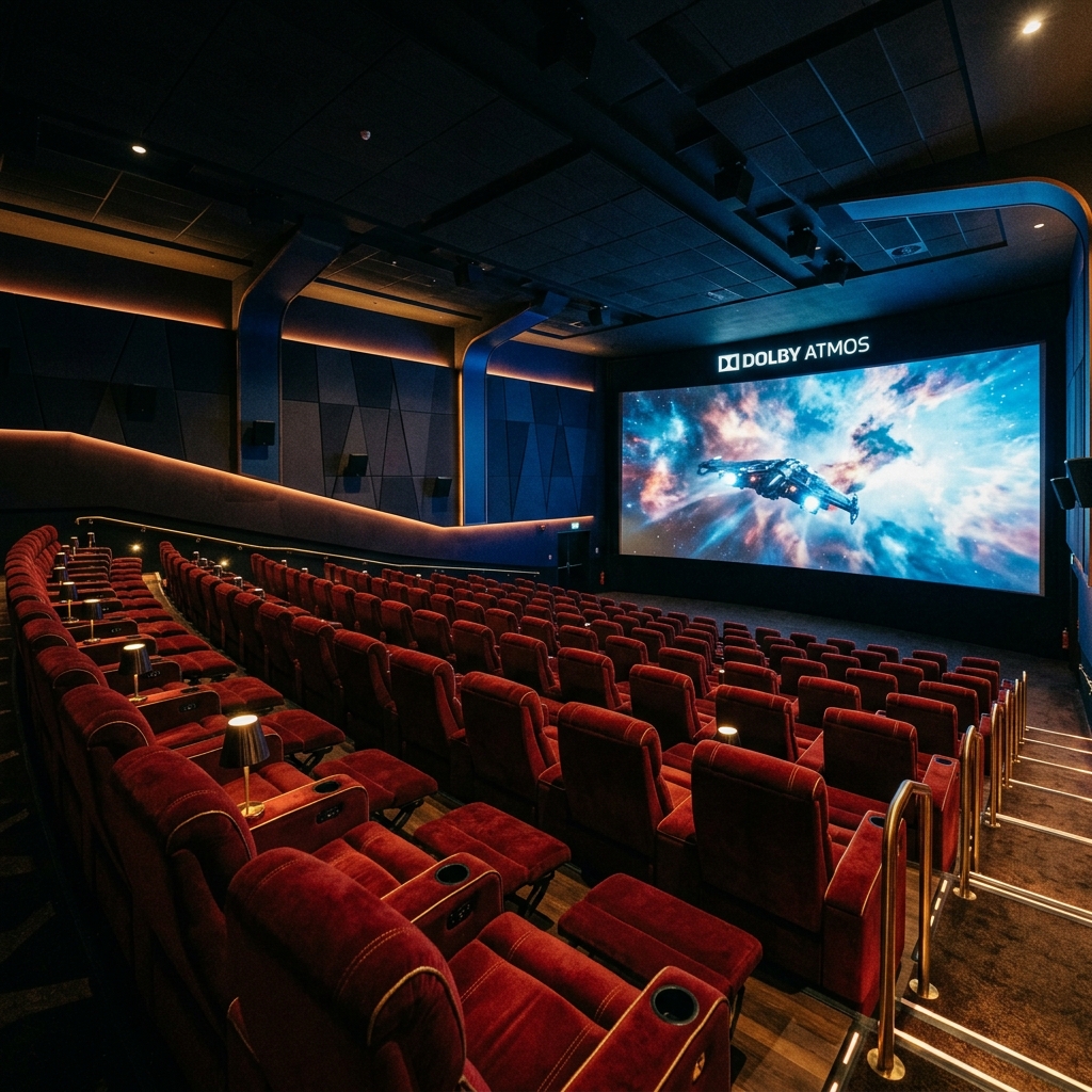 AAA Cinemas Hyderabad premium Indian cinema auditorium