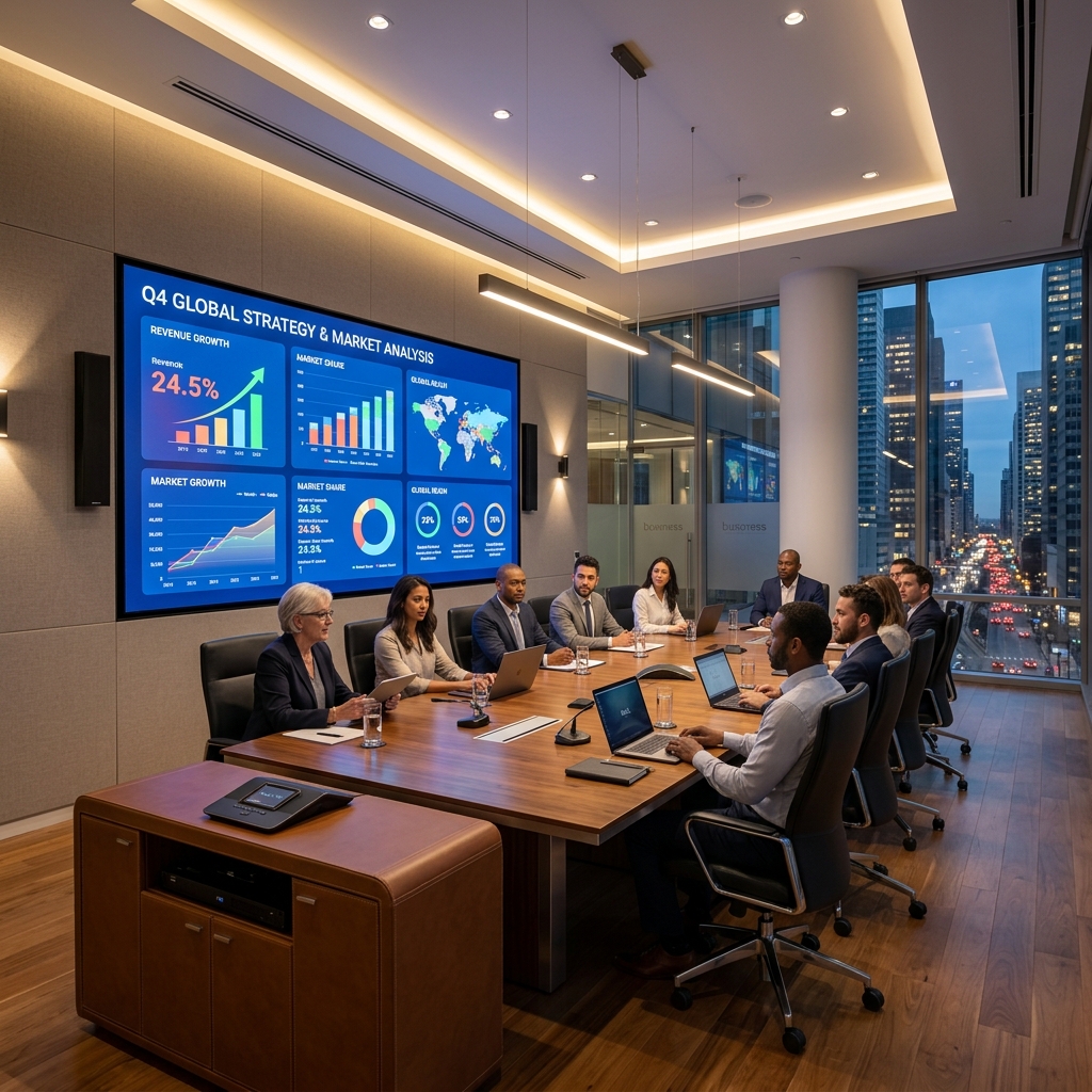 Acoustic Treatment Boardroom